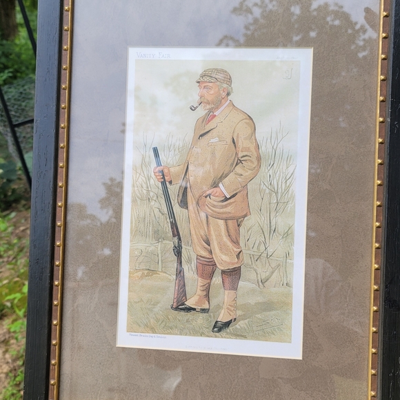 Framed Vintage Vanity Fair printed in August 10th 1893. - Picture 1 of 11